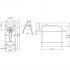 春天模型 SM S4315R 360度旋轉(zhuǎn)機(jī)器人舵機(jī) JR型插頭